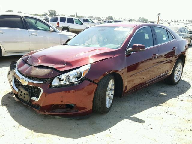 1G11C5SL4FF286756 - 2015 CHEVROLET MALIBU 1LT ბურგუნდია ფოტო 2