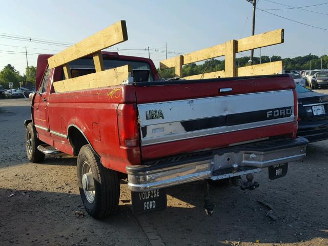 2FTHF26H2TCA68243 - 1996 FORD F250 RED photo 3