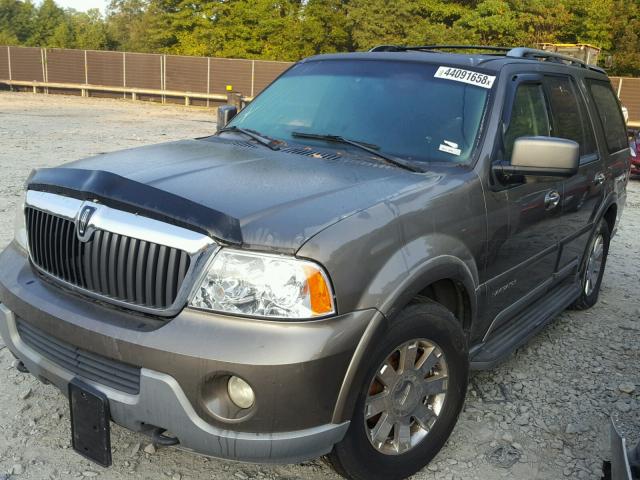 5LMFU28R23LJ16955 - 2003 LINCOLN NAVIGATOR Brązowy zdjęcie 2