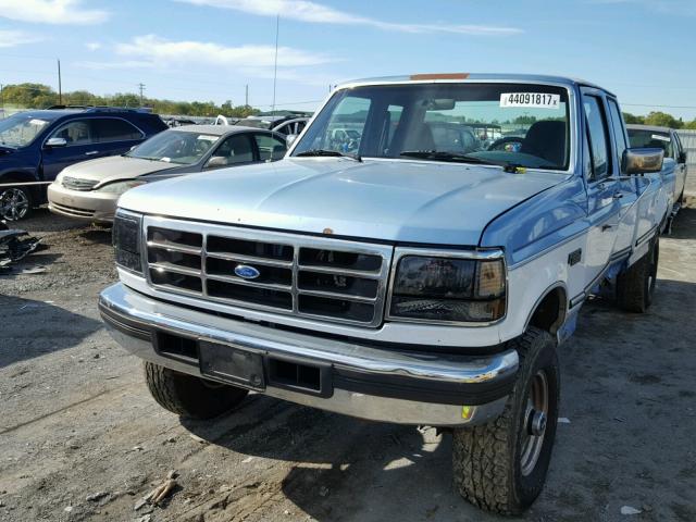 1FTHX26GXTEA17250 - 1996 FORD F250 BLUE photo 2