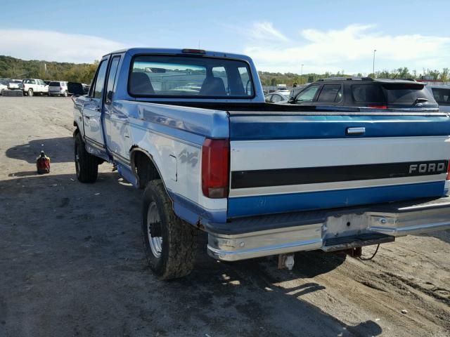 1FTHX26GXTEA17250 - 1996 FORD F250 BLUE photo 3