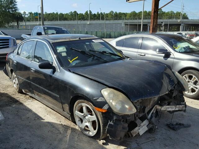 JNKCV51E73M315878 - 2003 INFINITI G35 BLACK photo 1