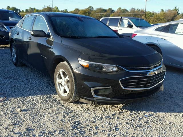 1G1ZB5ST0GF327813 - 2016 CHEVROLET MALIBU LS შავი ფოტო 1