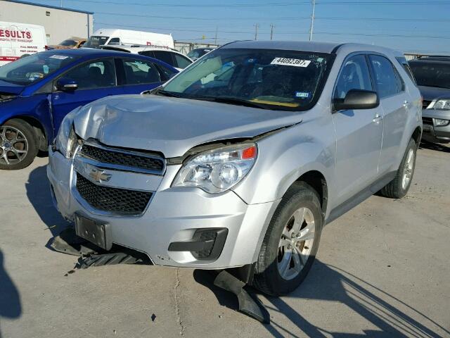 2CNA1BEC1B6205018 - 2011 CHEVROLET EQUINOX SILVER photo 2