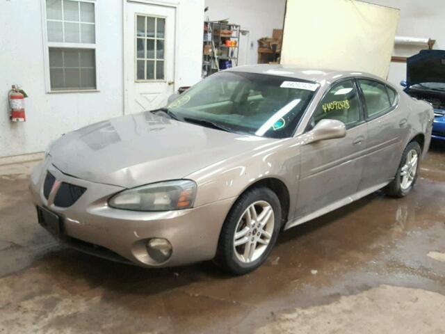 2G2WR554X61142589 - 2006 PONTIAC GRAND PRIX BROWN photo 2