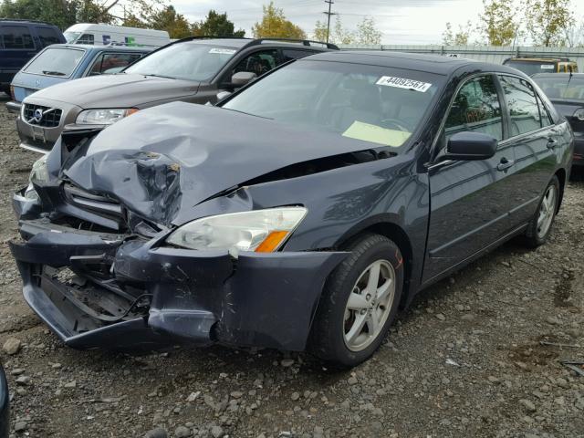 1HGCM56865A038363 - 2005 HONDA ACCORD EX CHARCOAL photo 2