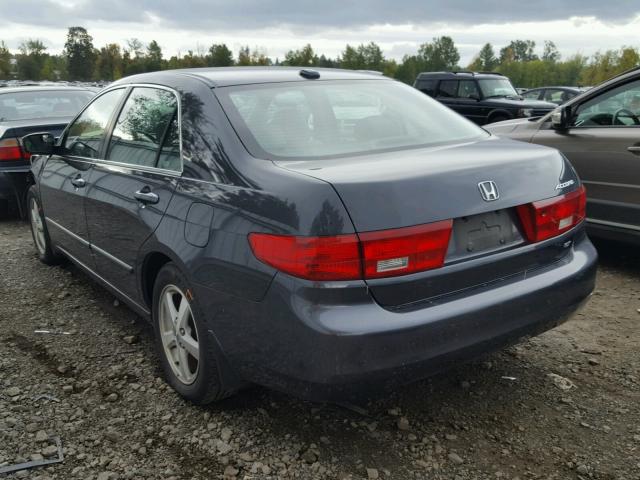 1HGCM56865A038363 - 2005 HONDA ACCORD EX CHARCOAL photo 3