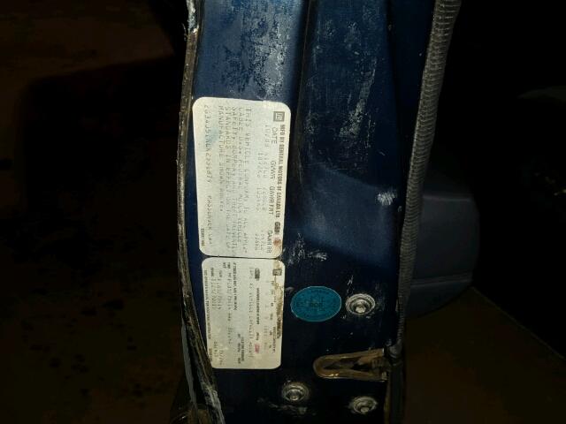 2G3AJ51N0K2331879 - 1989 OLDSMOBILE CUTLASS CI BLUE photo 10