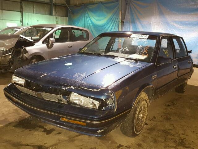 2G3AJ51N0K2331879 - 1989 OLDSMOBILE CUTLASS CI BLUE photo 2