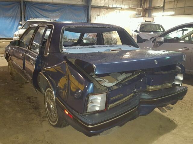 2G3AJ51N0K2331879 - 1989 OLDSMOBILE CUTLASS CI BLUE photo 3