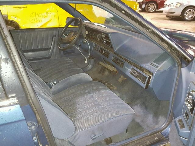 2G3AJ51N0K2331879 - 1989 OLDSMOBILE CUTLASS CI BLUE photo 5