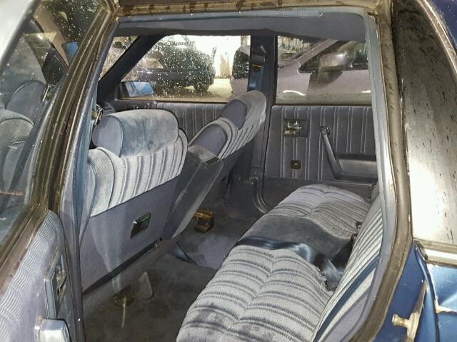 2G3AJ51N0K2331879 - 1989 OLDSMOBILE CUTLASS CI BLUE photo 6