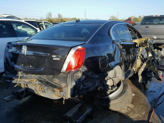 1LNHM94RX9G609570 - 2009 LINCOLN MKS BLACK photo 4