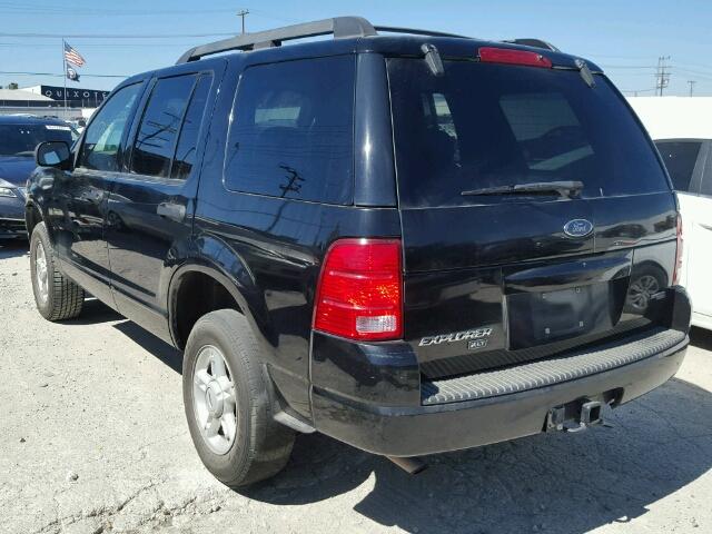 1FMZU63E45ZA40229 - 2005 FORD EXPLORER X BLACK photo 3