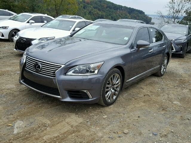 JTHBL5EF3H5146772 - 2017 LEXUS LS 460 GRAY photo 2