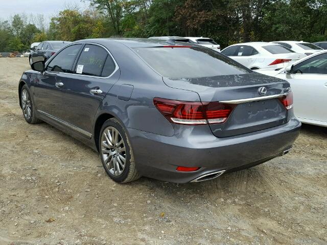 JTHBL5EF3H5146772 - 2017 LEXUS LS 460 GRAY photo 3