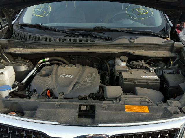 KNDPBCAC7G7847862 - 2016 KIA SPORTAGE BLACK photo 7