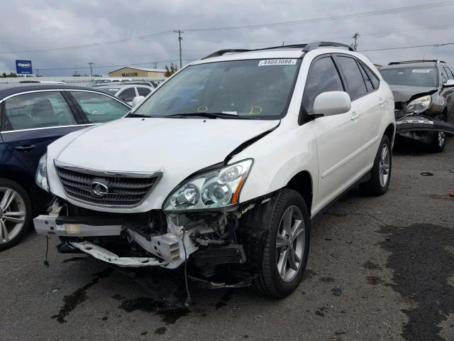 JTJHW31U360017031 - 2006 LEXUS RX 400 WHITE photo 2