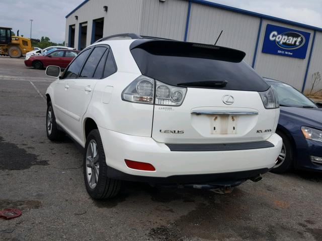 JTJHW31U360017031 - 2006 LEXUS RX 400 WHITE photo 3