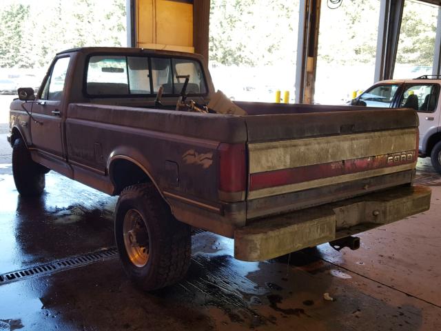 1FTHF26H8JKB15073 - 1988 FORD F250 TWO TONE photo 3