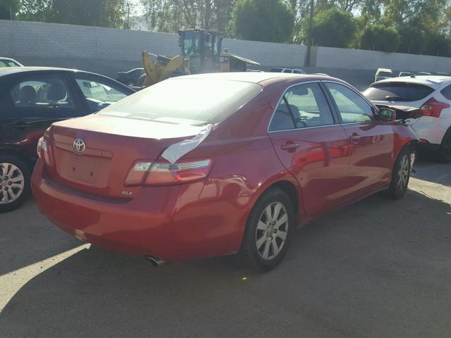 JTNBE46K173113664 - 2007 TOYOTA CAMRY NEW RED photo 4