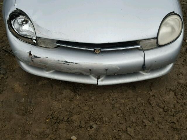 1C3ES46C9YD815931 - 2000 CHRYSLER NEON LE SILVER photo 9