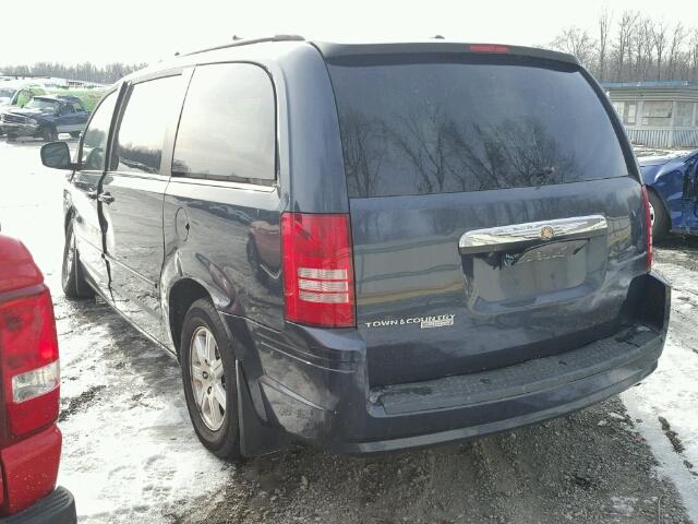 2A8HR54P08R126186 - 2008 CHRYSLER TOWN & COU GRAY photo 3