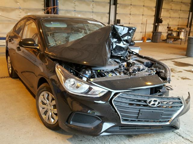 3KPC24A33JE012725 - 2018 HYUNDAI ACCENT SEL BLACK photo 1