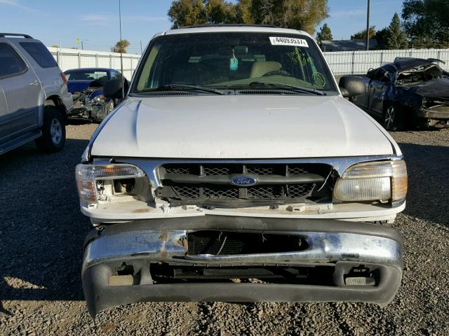 1FMZU34EXWZB78047 - 1998 FORD EXPLORER WHITE photo 9