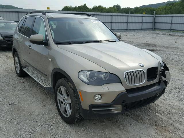 5UXFE83577LZ38649 - 2007 BMW X5 4.8I GOLD photo 1