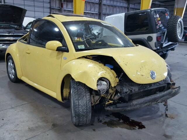 3VWCK21C93M411911 - 2003 VOLKSWAGEN NEW BEETLE 黄色 照片 1
