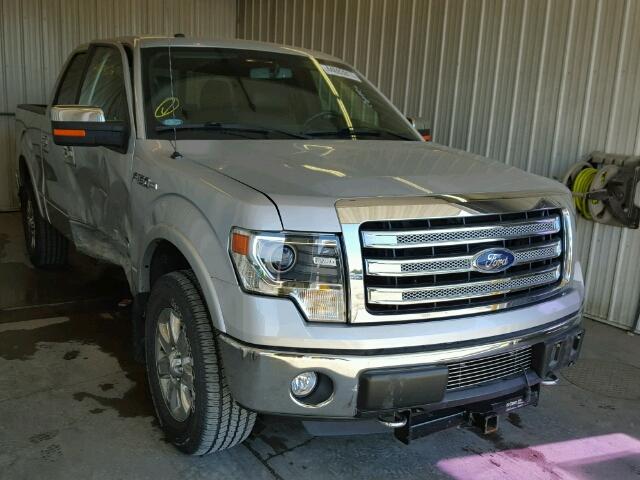 1FTFW1ET4DKD90368 - 2013 FORD F150 SILVER photo 1