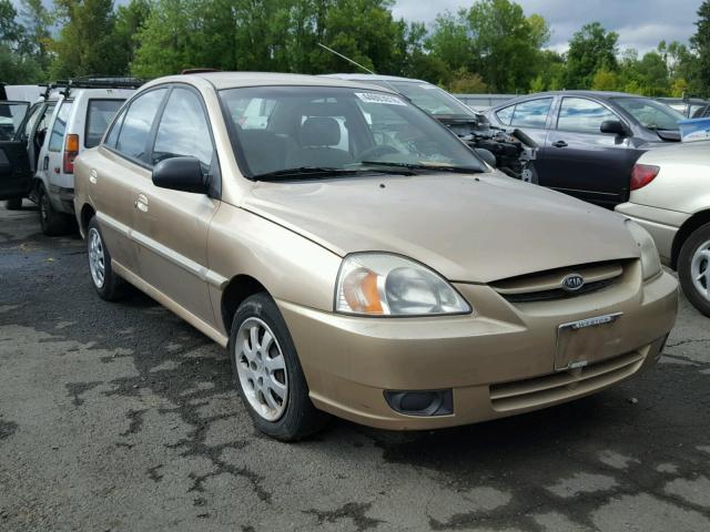 KNADC125536231059 - 2003 KIA RIO GOLD photo 1