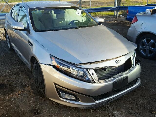 5XXGM4A7XFG368201 - 2015 KIA OPTIMA LX SILVER photo 1