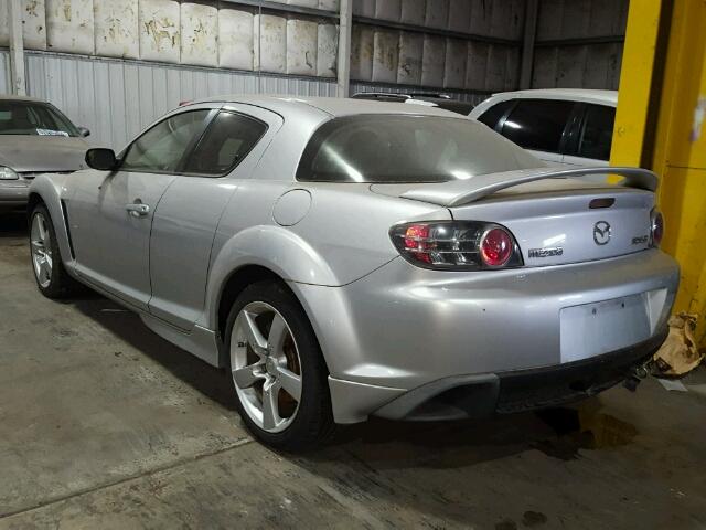 JM1FE17N340129634 - 2004 MAZDA RX8 WHITE photo 3