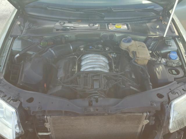 WVWRH63B92P247222 - 2002 VOLKSWAGEN PASSAT GLX GREEN photo 7