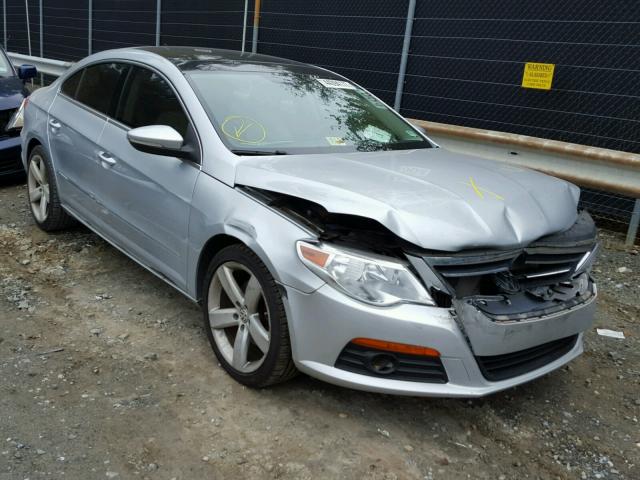 WVWHN7AN3CE547665 - 2012 VOLKSWAGEN CC LUXURY SILVER photo 1