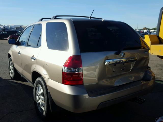 2HNYD18603H534597 - 2003 ACURA MDX GOLD photo 3