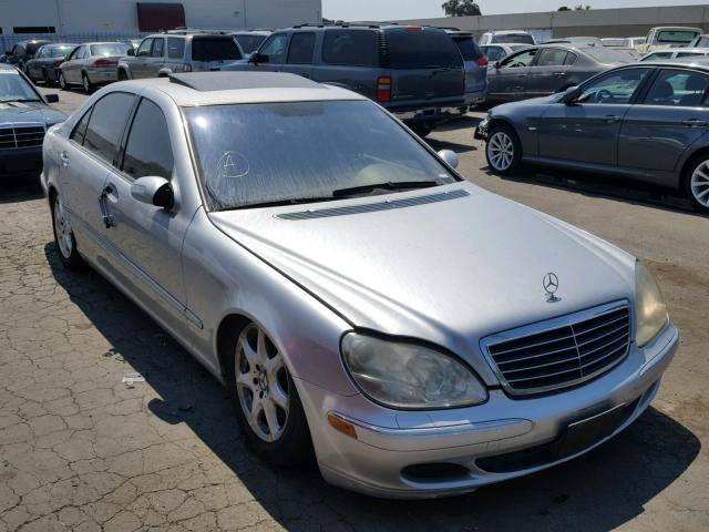 WDBNG83J23A382808 - 2003 MERCEDES-BENZ S 430 4MAT SILVER photo 1