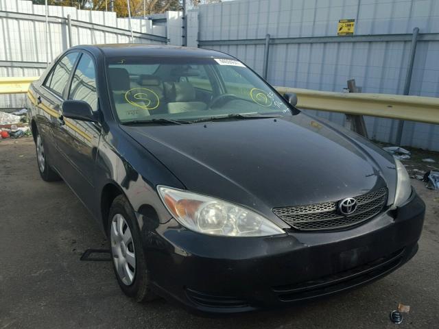 4T1BE32K83U249990 - 2003 TOYOTA CAMRY BLACK photo 1