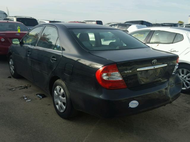 4T1BE32K83U249990 - 2003 TOYOTA CAMRY BLACK photo 3