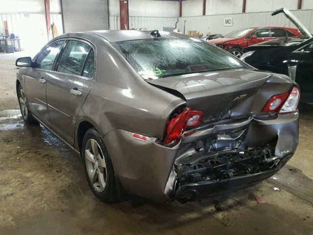 1G1ZC5E04CF210468 - 2012 CHEVROLET MALIBU BROWN photo 3