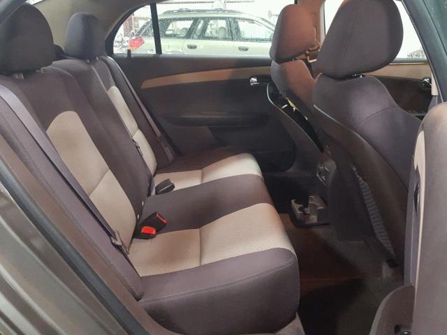 1G1ZC5E04CF210468 - 2012 CHEVROLET MALIBU BROWN photo 6