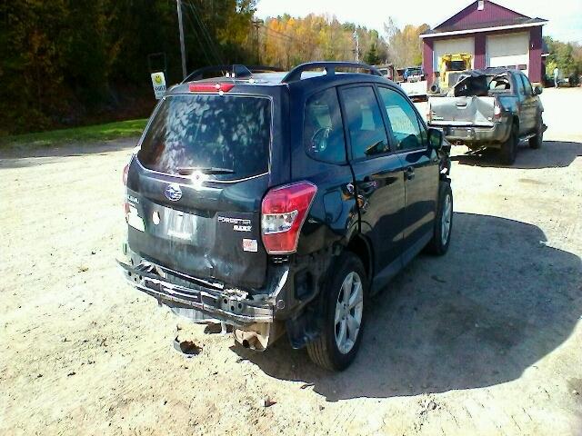 JF2SJAFCXGH448532 - 2016 SUBARU FORESTER 2 GRAY photo 4