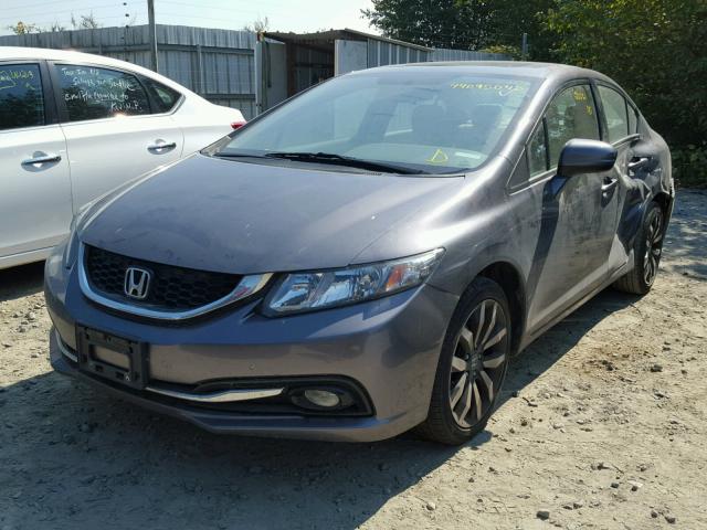 19XFB2F98FE086521 - 2015 HONDA CIVIC EXL 石墨色 照片 2