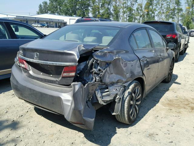 19XFB2F98FE086521 - 2015 HONDA CIVIC EXL 石墨色 照片 4