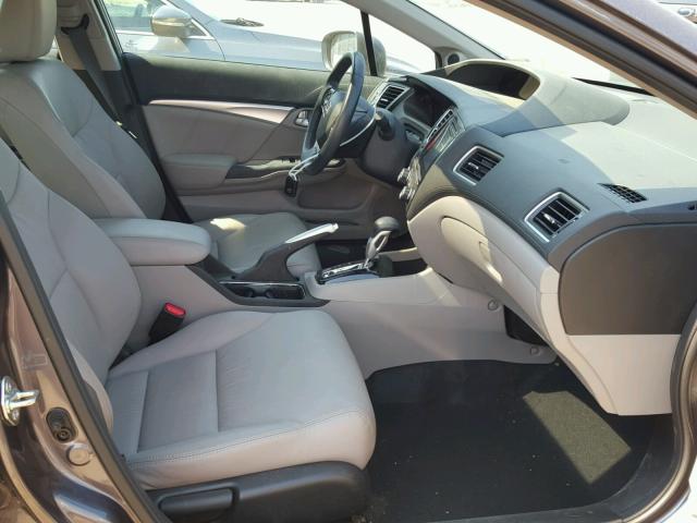 19XFB2F98FE086521 - 2015 HONDA CIVIC EXL 石墨色 照片 5
