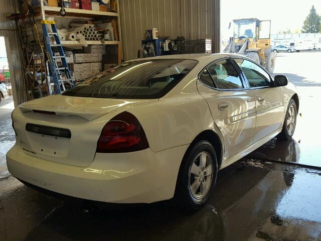 2G2WP552881103071 - 2008 PONTIAC GRAND PRIX WHITE photo 4
