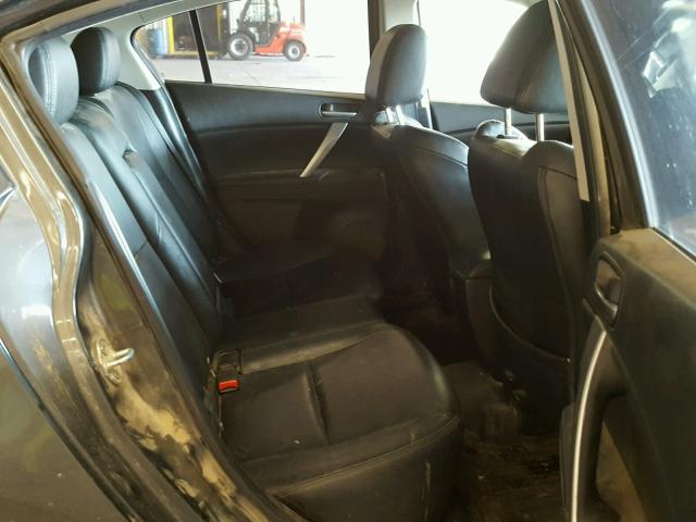 JM1BL1S69A1137182 - 2010 MAZDA 3 S GRAY photo 6