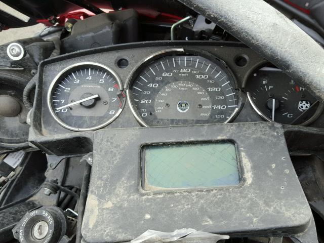 JH2SC6847DK001285 - 2013 HONDA GL1800 B RED photo 8